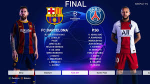 Our correspondent reports that the draw took place at uefa headquarters in nyon, switzerland. Pes 2020 Barcelona Vs Psg Final Uefa Champions League Ucl Messi Vs Neymar Youtube
