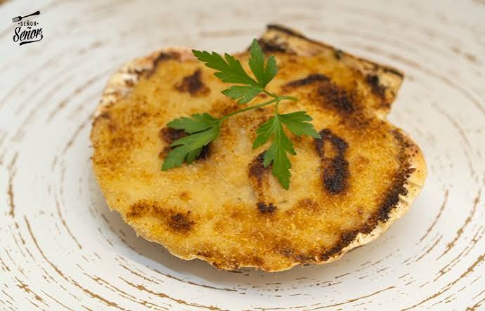 Gratinated Scallop