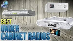 With plenty of different functions between all of our under cabinet kitchen radio units, we're sure we have the one for you. 6 Best Under Cabinet Radios 2018 Youtube
