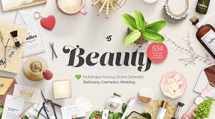 Are you designer, painter or an artist? Beauty Mockup Scene Creator With Feminine Products