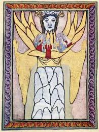 Sophia The Sacred Wisdom By Hildegard Von Bingen Romanesque Art Medieval Art Art