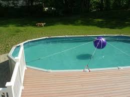 Buoyancy And Flexibility Are Key In Ground Pools Above Ground Pool Winter Pool Covers