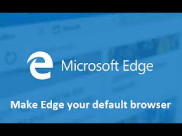 The new edge, you're prompted to make it your default browser. How To Make Microsoft Edge Your Default Browser Youtube