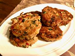 Tuna fish cakes who would have thought. Thunfisch Frikadelle