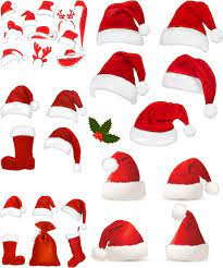 Santa S Hat Vector Christmas Hat Santa Hat Vector Hat Vector