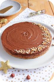 Entremets Chocolat Noisette Noel Entremet Chocolat Facile Chocolat Noisette Gateau Chocolat Noisette