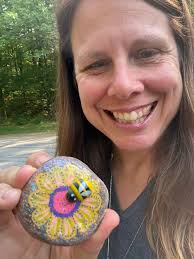 Angel rock art traveling around the state