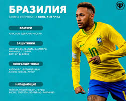 Cuenta oficial del torneo continental más antiguo del mundo. Braziliya Obyavila Zayavku Na Kopa Amerika Realnyj Futbol
