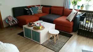 Ikea Vallentuna Sofa Mit Kallax Tisch Tische Wohnzimmer Couchtisch Wohnzimmer