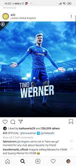 05/07/1999 (18 years old) place of birth: Kai Havertz Fuels Transfer Talk As He Likes Post About Werner Joining Chelsea Chelsea News