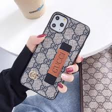 26 52 Metal Lattice Gucci Leather Back Case For Iphone 12 Pro Max Blue In 2020 Iphone Cases Metal Lattice Gucci Leather