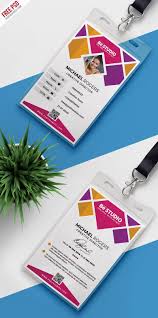 Creative Office Identity Card Psd Id Card Template Identity Card Design Employee Id Card