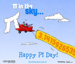 Pi In The Sky Happy Pi Day Math Cartoons Happy Pi Day Fun Math