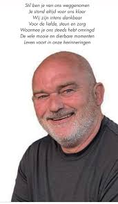 Met grote verslagenheid hebben wij kennisgenomen van het plotselinge  overlijden van Tom Bekker 27 maart 1964