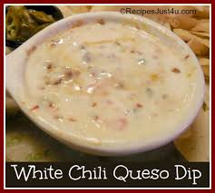 White Chili Queso Dip Recipe Queso Dip Recipes Chili Queso Dip