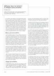 Dans cette première vidéo de cours sur la diffusion de particules, on introduit et on définit toutes les grandeurs utiles comme le flux, le vecteur courant. Https Www Metallurgical Research Org Articles Metal Pdf 1999 11 Metal19999612p1547 Pdf