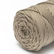 Полиэфирный Шнур для вязания Ш-ПЭ 111-100 Бежевое золото, Змм, 100 м -  купить в интернет-магазине Хобби-Т по доступной цене