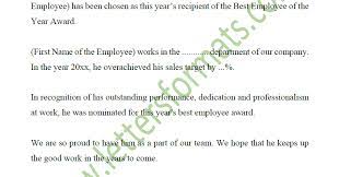 Employee of the year announcement michael c. Best Employee Of The Year Award Announcement Email Sample