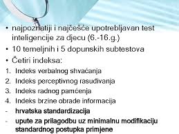 Psihodijagnostika Djece S Tekoama U Razvoju Mr Spec
