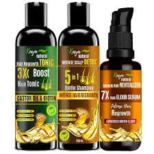 This oil is suitable for both men and women with dry, brittle hair, or a dry scalp. Kaya Naturals Biotin Shampoo 200ml Castor Oil Hair Boost Tonic 200 Ml And Biotin Hair Elixir Serum 30ml Combo Pack Intense Hair Growth And Hair Fall Control Routine Buy Online In Bahamas At
