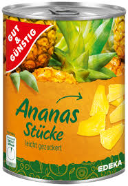 We did not find results for: Gut Gunstig Ananas Stucke Von Edeka