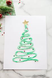 Salt Painted Christmas Tree The Best Ideas For Kids In 2020 Christmas Crafts Christmas Tree Crafts Christmas Tree Cards