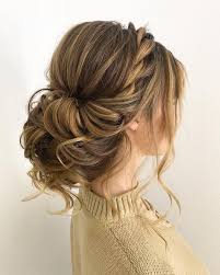 Medium length hairstyles for thin hair let women with fine hair actually believe they have thick hair. Twisted Wedding Updos For Medium Length Hair Wedding Updos Updo Hairstyles Prom Hairs Updos For Medium Length Hair Medium Length Hair Styles Medium Hair Styles