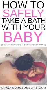 Try bending your knees and letting your little one recline against your thighs facing you. How To Take A Bath With Your Baby The Ultimate Guide To Co Bathing Crazy Gorg Baby Health Baby Sleep Problems Baby Bath