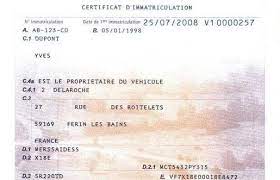 Dans ce cas, vous avez un mois à partir de la date inscrite sur le certificat de cession pour faire immatriculer le véhicule la carte grise originale et entière (coupon compris) barrée, datée, signée par l'ancien propriétaire avec les. La Carte Grise Bien La Comprendre