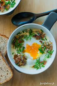 Oeufs Cocotte Au Jambon Cru Et Aux Champignons Food For Love Oeufs Cocotte Recettes De Cuisine Recette Oeuf