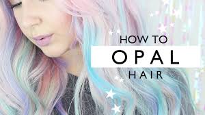Best Opal Hair Tutorial By Tashaleelyn Youtube Opal Hair Hair Color Tutorial Holographic Hair