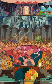 Omelete Vitrais Criados Por Jian Guo Baseados Em Lotr Art Lord Of The Rings Tolkien Art