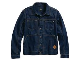 Raw denim jeans have the unique ability to conform to you, the wearer. Raw Denim Trucker Jacket 96627 17vm Seasonal Goods House Of Flames Harley Davidson