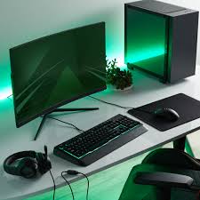 Computer mouse games for beginners. Onn 4 Pc Gaming Starter Kit With Led Keyboard Programmable Mouse Over Ear Headset W Mic And Mouse Pad Walmart Com Walmart Com