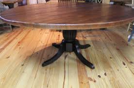 Tommy bahama island fusion meridian 72 round glass dining table. 72 Round Oak Farm Table Ecustomfinishes