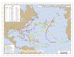 atlantic hurricane season tracking chart track the tropics