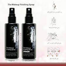 سبراي اسكندنافيا لتثبيت المكياج شركة اسكندنافيا مشهوره عالميا متخصصه بأنتاج مثبتات المكيا makeup finishing spray oil control products finishing spray