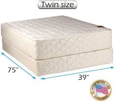 Grandeur Deluxe Gentle Firm Twin Mattress And Box Spring Set With Bed Frame Included Spine Support Luxury Mattress Sets Twin Mattress Size Full Mattress Set