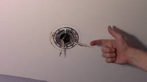 Installing a new ceiling fan into an existing light fixture is a fairly easy diy project that typically takes less than half a day to complete. Installing A Ceiling Light Conduit No Ground Wire Youtube
