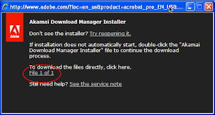 If you can, buy a license to support the developer. Troubleshoot The Adobe Akamai Download Manager 3
