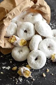 Mini Powdered Sugar Doughnuts Homemade Donuts Powdered Sugar Doughnuts Delicious Donuts