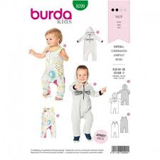 Accueil patrons de couture burda patrons burda enfants bébé. Patron Combinaison Pour Bebe Burda Kids N 9299 Ma Petite Mercerie