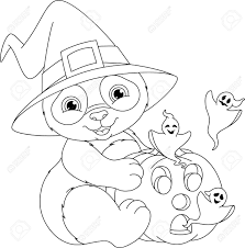 Panda Halloween Coloring Page Spon Halloween Panda Page Coloring Halloween Coloring Halloween Coloring Pages Coloring Pages