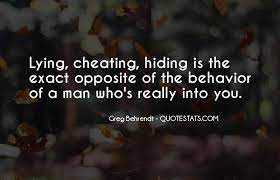 Top 34 Quotes About Lying And Cheating Famous Quotes Sayings About Lying And Cheating