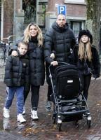 Lexington (l.) met acteur tarik rahali, die op zijn blik van droevige vluchteling oefent Reni Van Maren