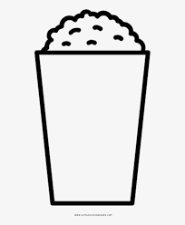 Once popped, pour the popcorn on a sheet of waxed paper and cool. Popcorn Coloring Page Palomitas De Maiz Para Colorear 1000x1000 Png Download Pngkit