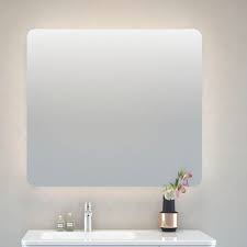 First of all, there are two buttons attached to the front side that control the intensity of lights. Wall Mounted Bathroom Mirror Charm Aquaestil Plus Contemporary Rectangular Illuminated