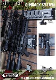 Check out the pic below. Gun Rack Wall Version Popular Airsoft Welcome To The Airsoft World