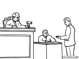Download Lawyer Coloring Page