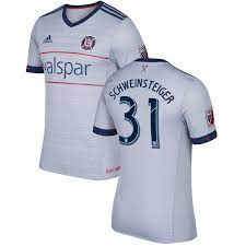 August in münchen, in der allianz arena, sein abschiedsspiel. Shop Chicago Fire 2017 18 Schweinsteiger 31 Away Gray Soccer Jersey Cheap Soccer Jerseys For Sale Gogoalshop